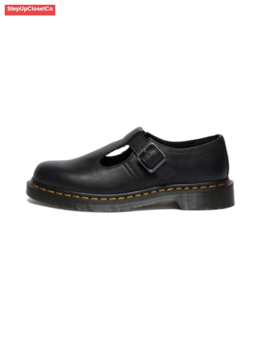 Dr. Martens Women's Polley T-bar Shoes Ambassador Leather